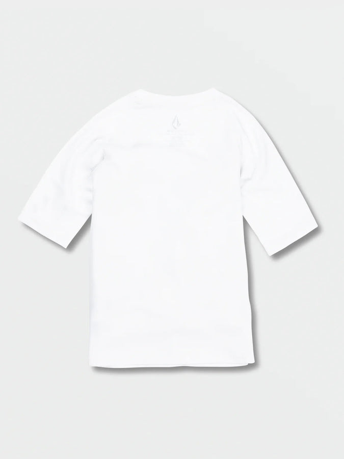 Volcom Lido Solid Short Sleeve Rashguard | WHITE (WHT)