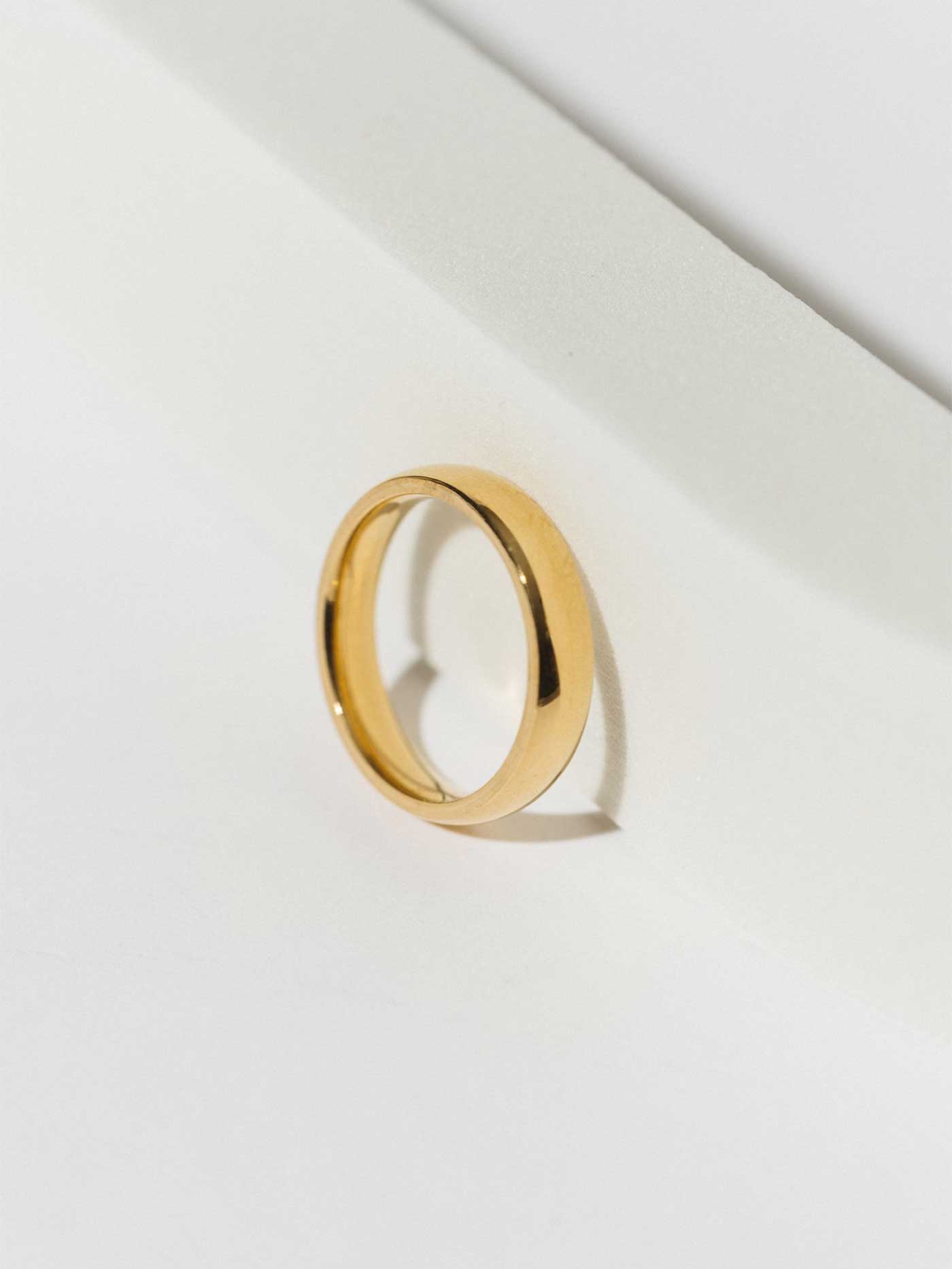 Sarahsilver Bold Gold Ring