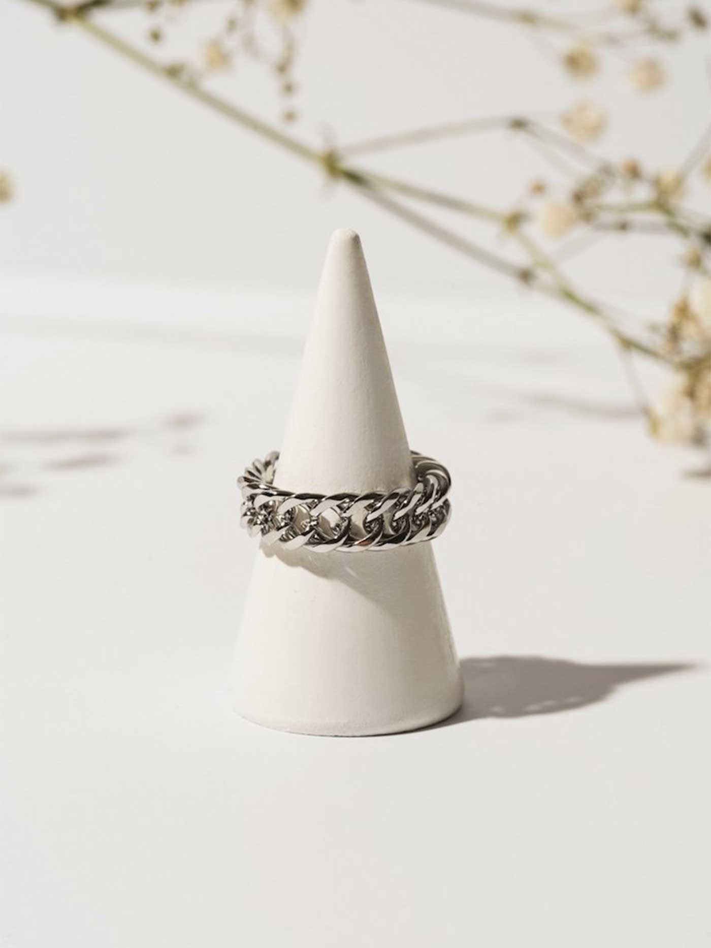 Sarahsilver Chain Silver Ring