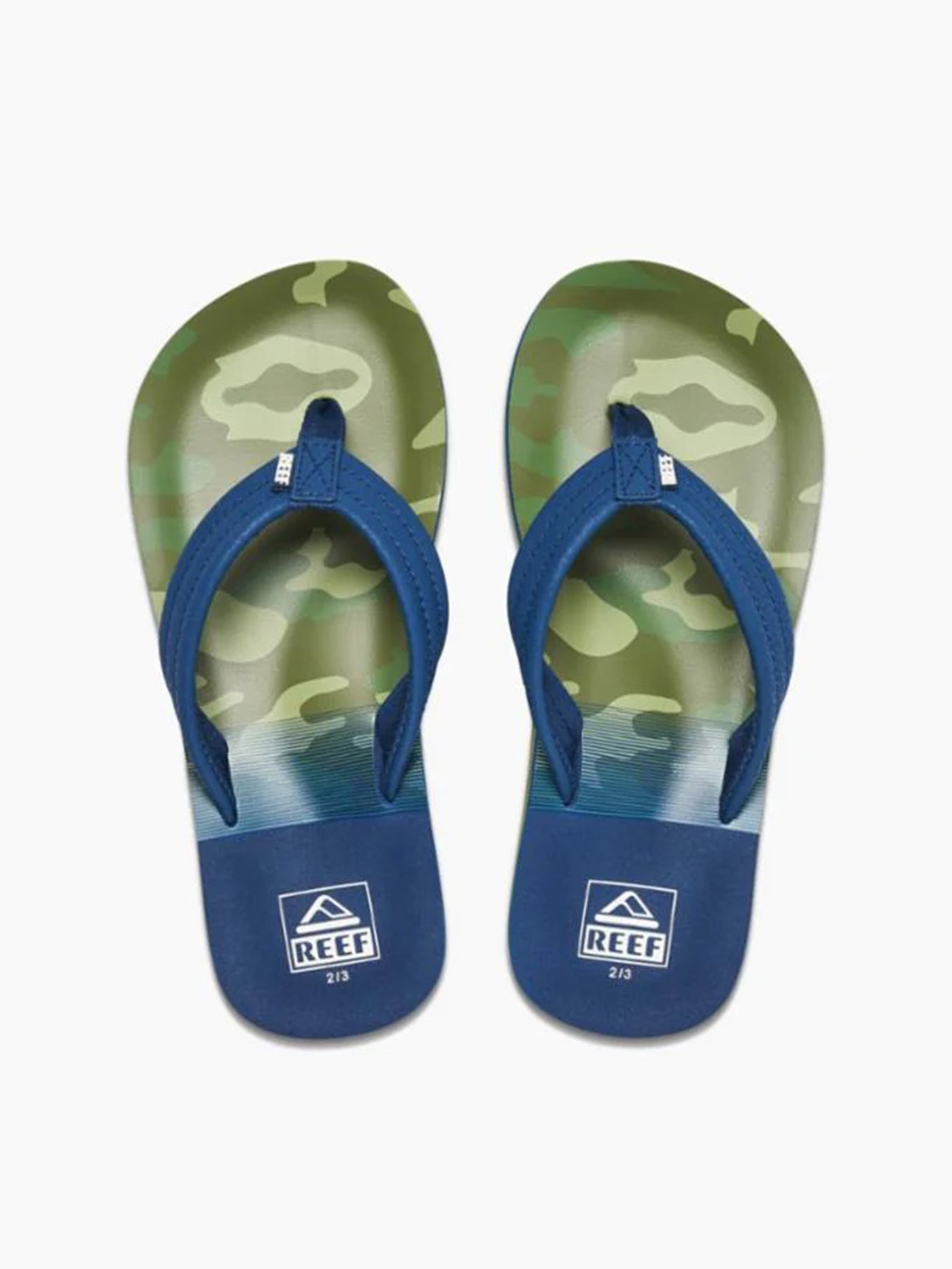 Reef Spring 2023 Ahi Navy/Camo Sandals