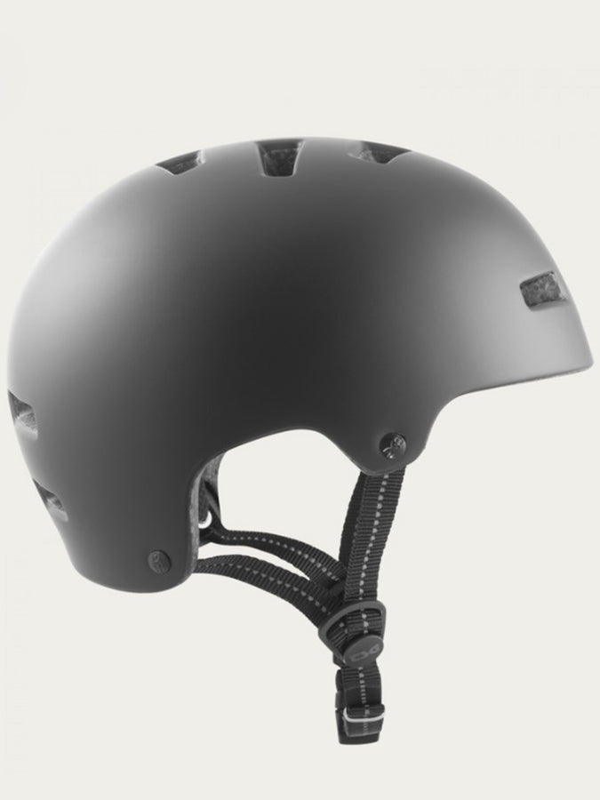 TSG Nipper Maxi Helmet | SATIN BLACK (STB)