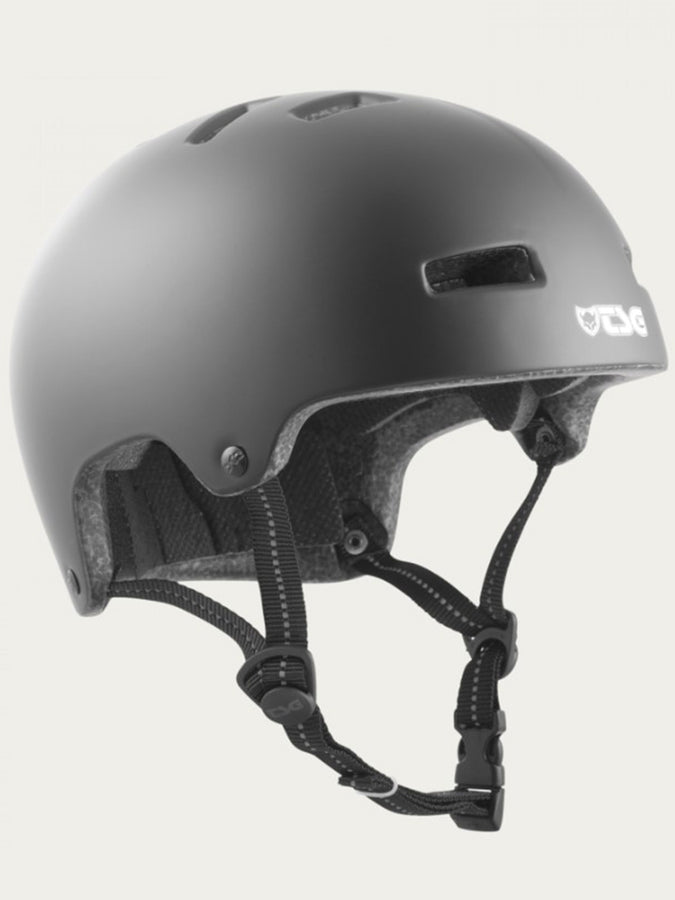 TSG Nipper Maxi Helmet | SATIN BLACK (STB)
