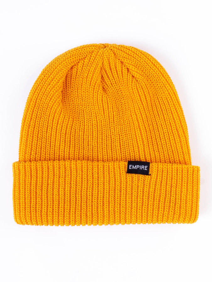 Empire Classic Logo Beanie | GOLDEN YELLOW