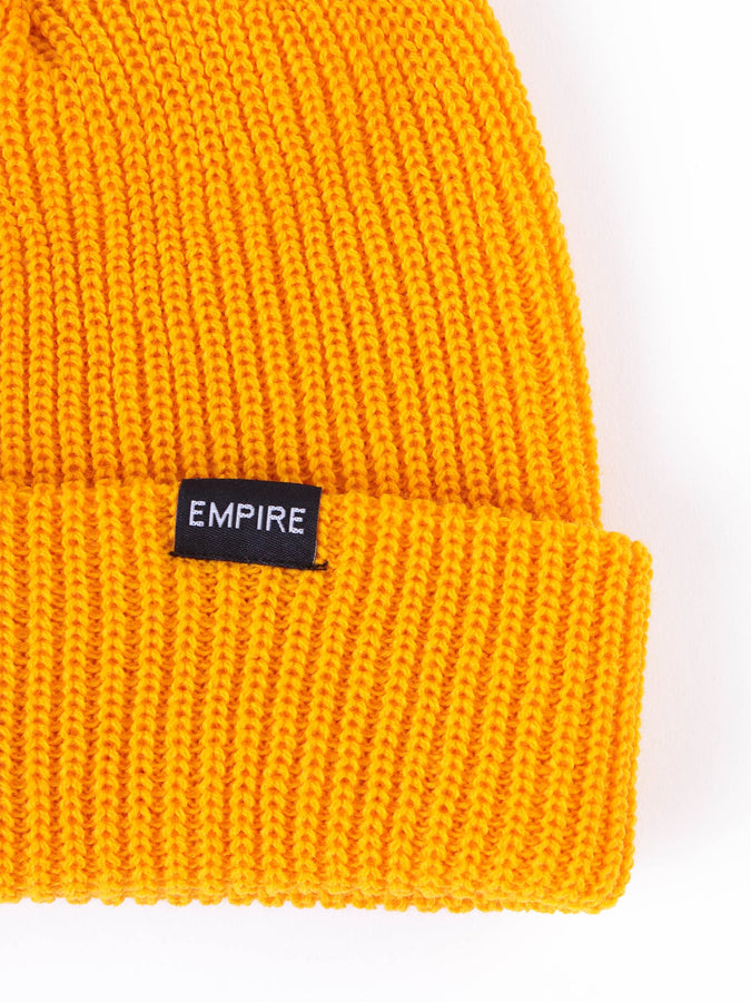 Empire Classic Logo Beanie | GOLDEN YELLOW
