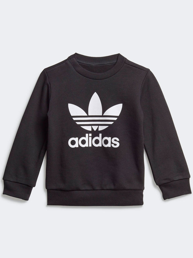 Adidas Adicolor Crewneck Sweatshirt | BLACK/WHITE