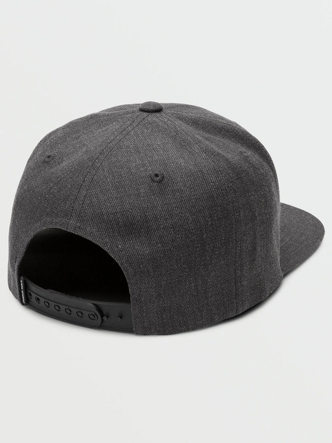 Volcom Quarter Twill Snapback Hat | CHARCOAL HEATHER (CHH)