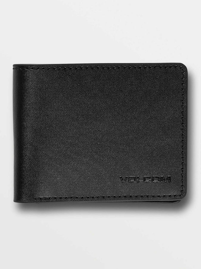 Volcom Evers Leather Wallet | BLACK (BLK)