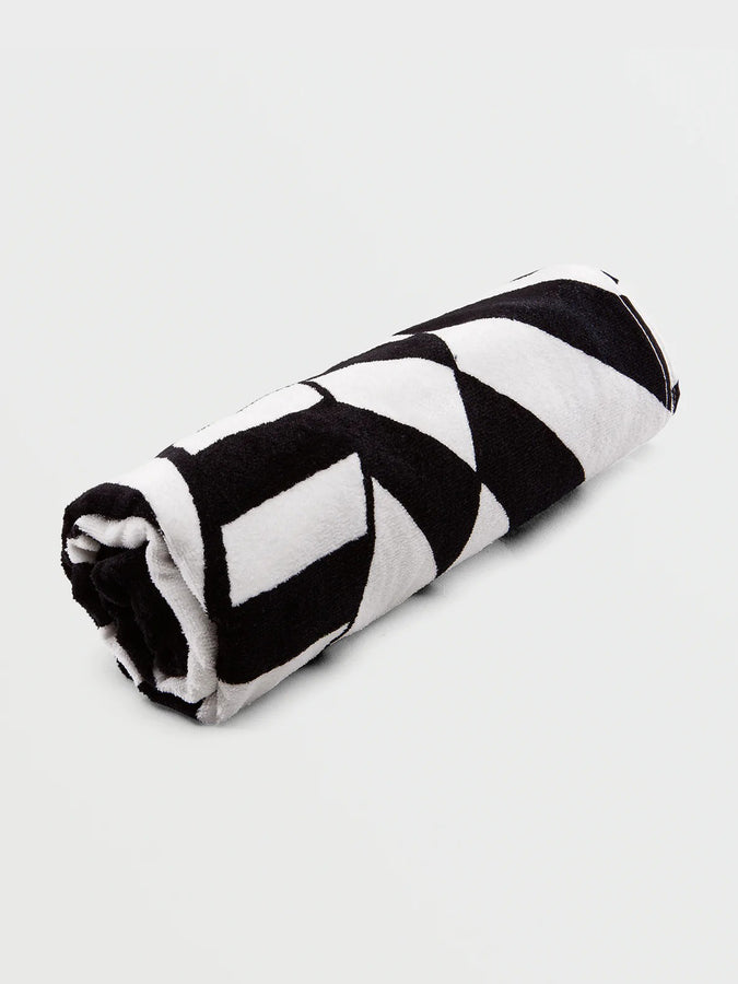 Volcom Stone Ray Towel | BLACK WHITE (BWH)