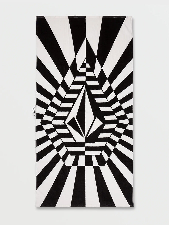 Volcom Stone Ray Towel | BLACK WHITE (BWH)