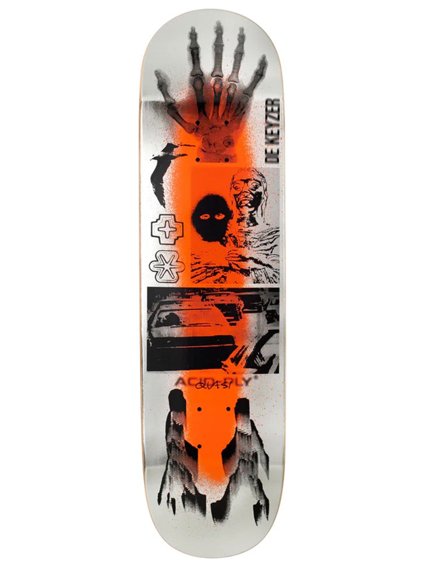 Quasi De Keyzer Acid-Ply 2 8.25 Skateboard Deck
