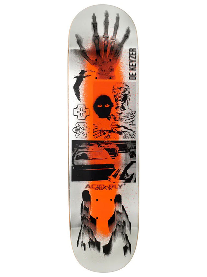 Quasi De Keyzer Acid-Ply 2 8.25 Skateboard Deck | ASSORTED