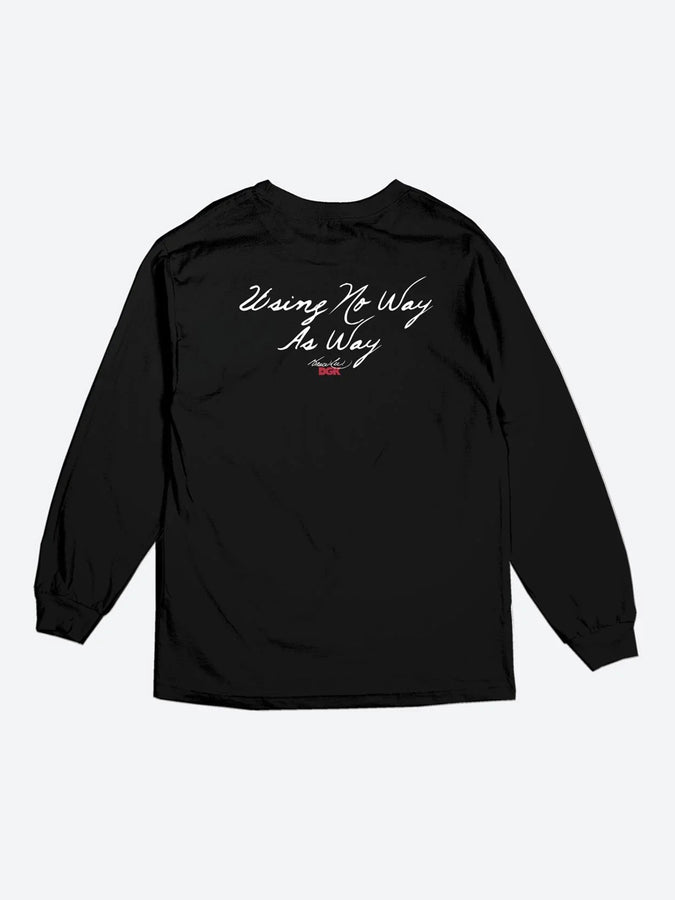 DGK Spring 2023 No Way As Way X Bruce Lee Long Sleeve T-Shirt | BLACK