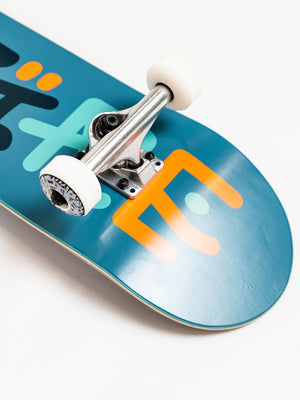 Empire Letters Blue 8.0 Complete Skateboard