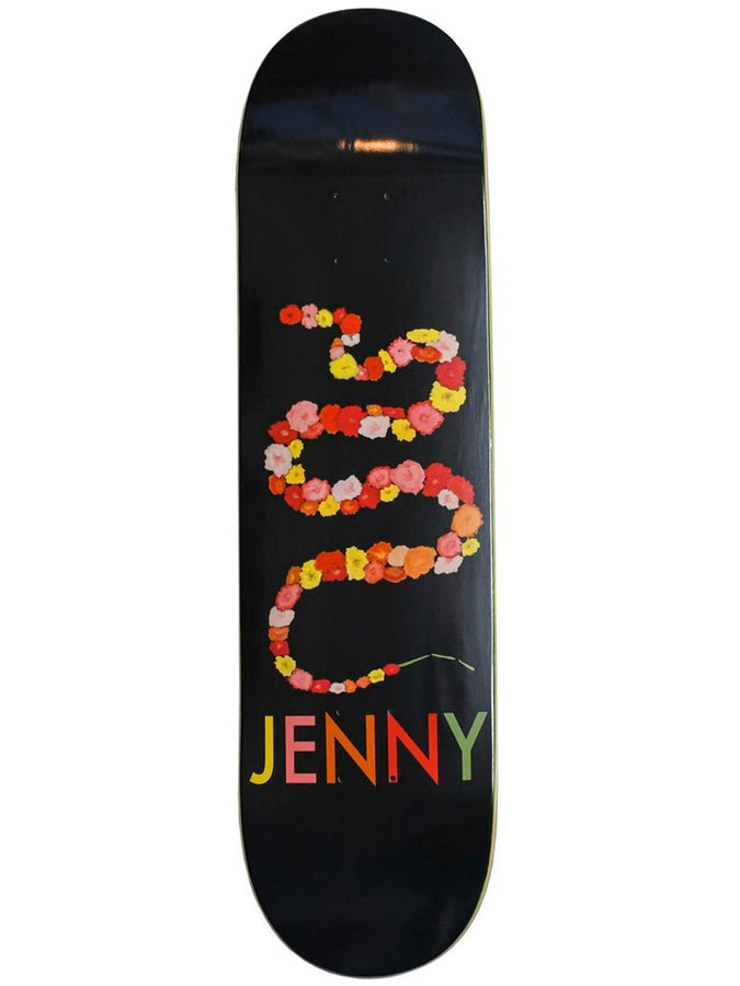 Jenny Flower Snek 8.25 & 8.46 Skateboard Deck | BLACK