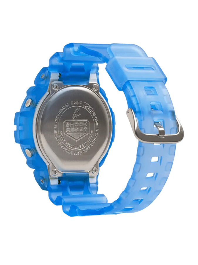G-Shock Digital Skeleton Translucent Blue Watch | SKELETON TRANSLUCENT BLUE