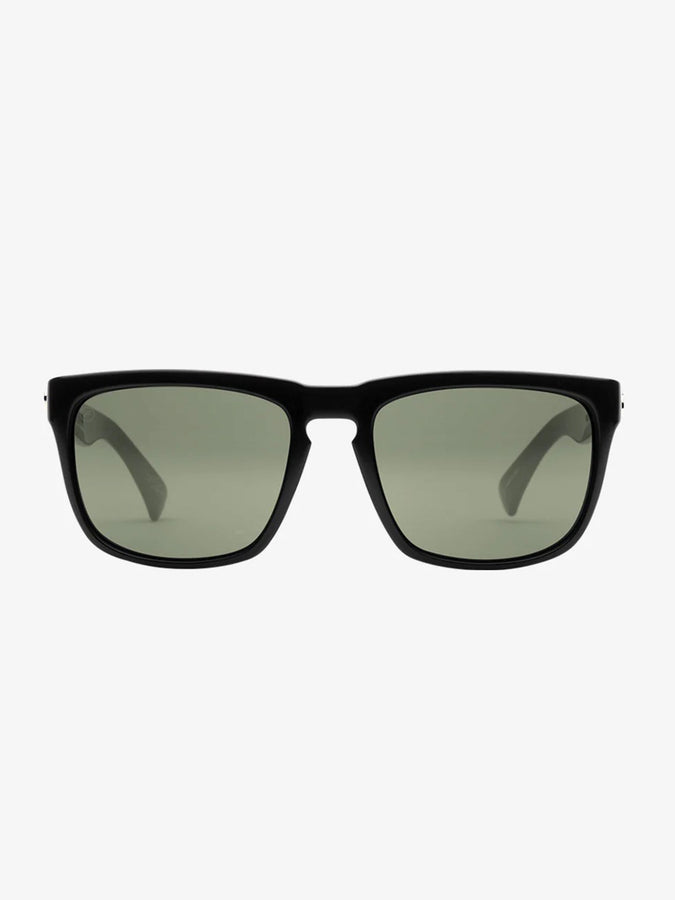 Electric Knoxville Gloss Black Grey Polarized Sunglasses | GLOSS BLACK/MLN GREY POL
