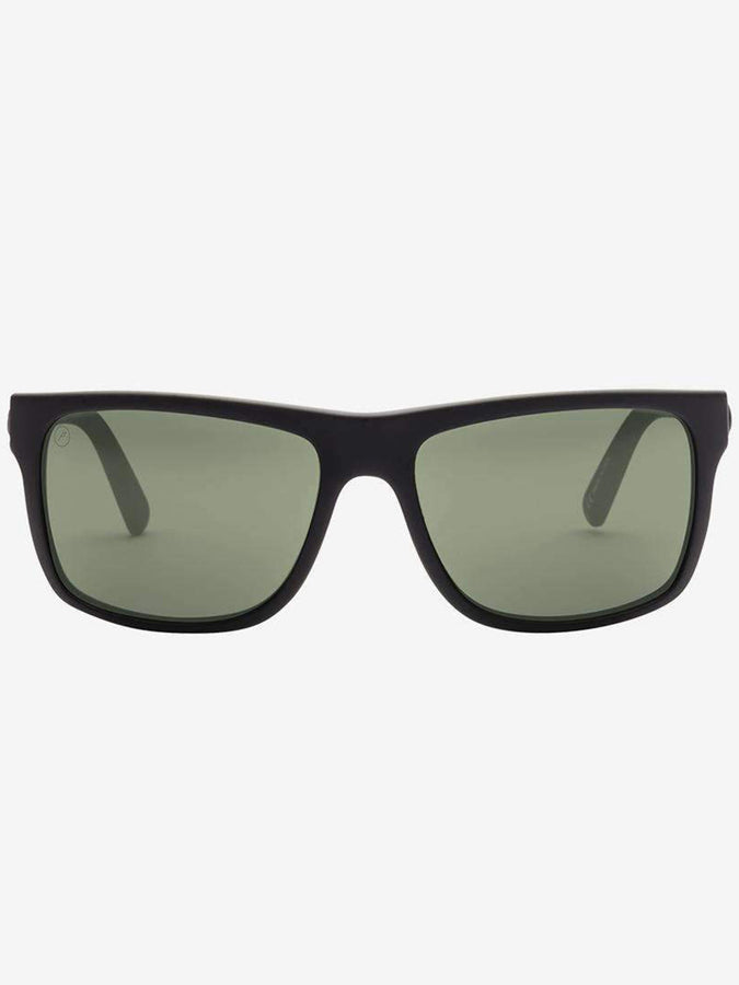 Electric Swingarm Matte Black Polarized Sunglasses | MATTE BLACK/GREY POL