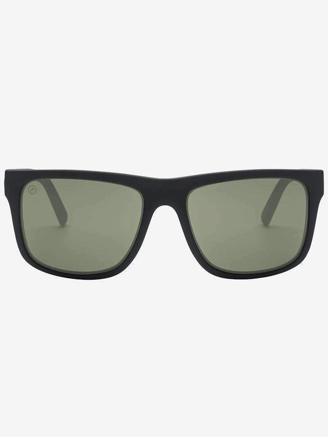 Electric Swingarm XL Black Grey Polarized Sunglasses | MATTE BLACK/GREY POL