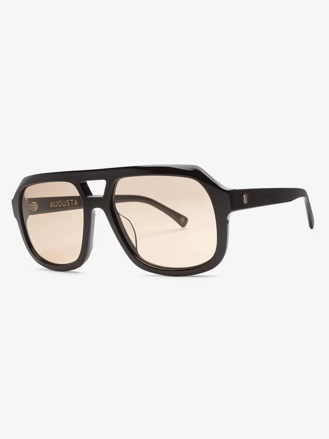 Electric Augusta Gloss Black/Amber Sunglasses | GLOSS BLACK/AMBER