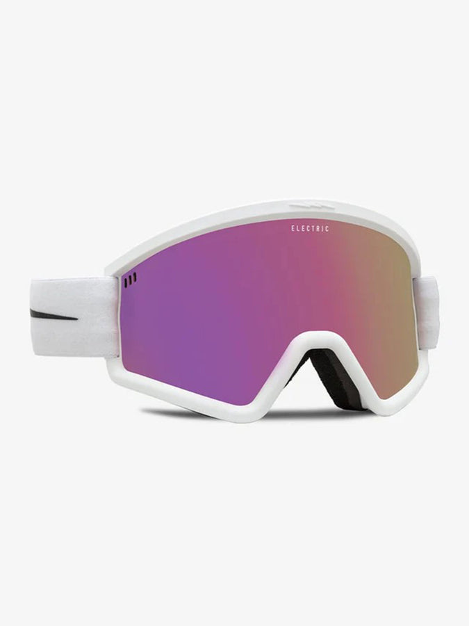 Electric Hex  Snowboard Goggle 2023 | MATTE WHITE/COYOTE PINK