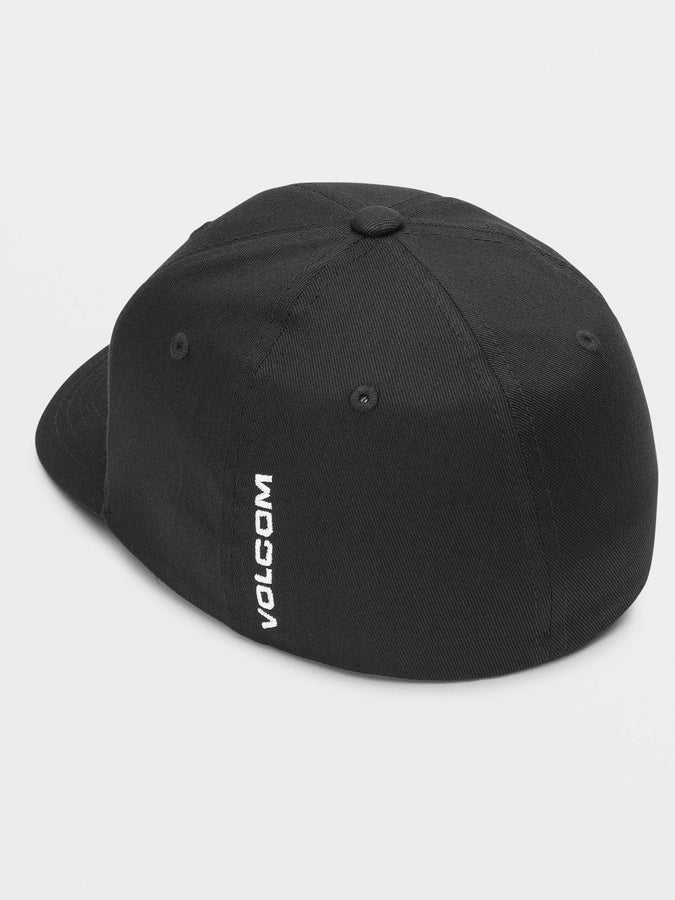 Volcom Full Stone Xfit Flexfit Hat | BLACK (BLK)