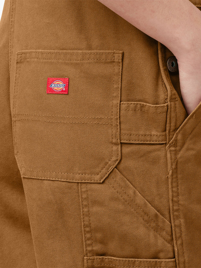 Dickies Spring 2023 Relaxed Overall | RINSED BROWN DUCK (RBD)
