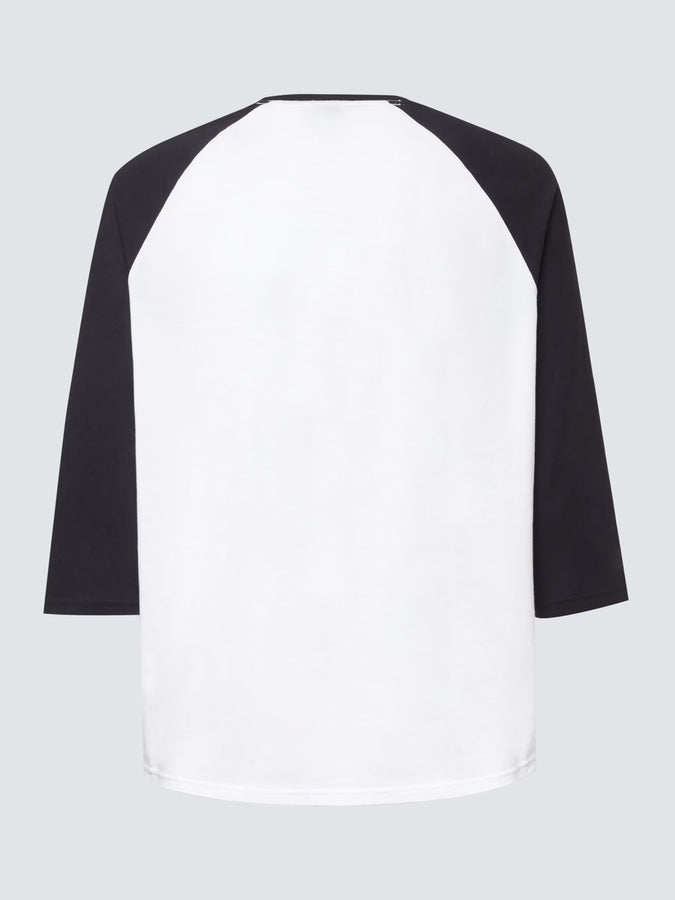 Oakley Relax Raglan 3/4 Sleeve T-Shirt | OFF WHITE/BLACK (9FJ)