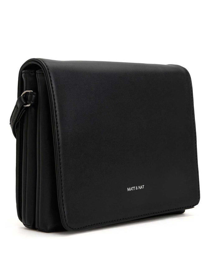 Matt & Nat Dover Small Handbag | BLACK SHINY NICKEL