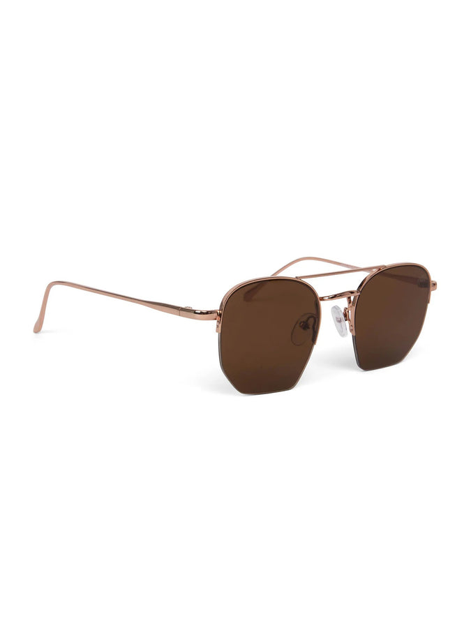 Matt & Nat Sarai Polarized Sunglasses | ROSE GOLD/BROWN