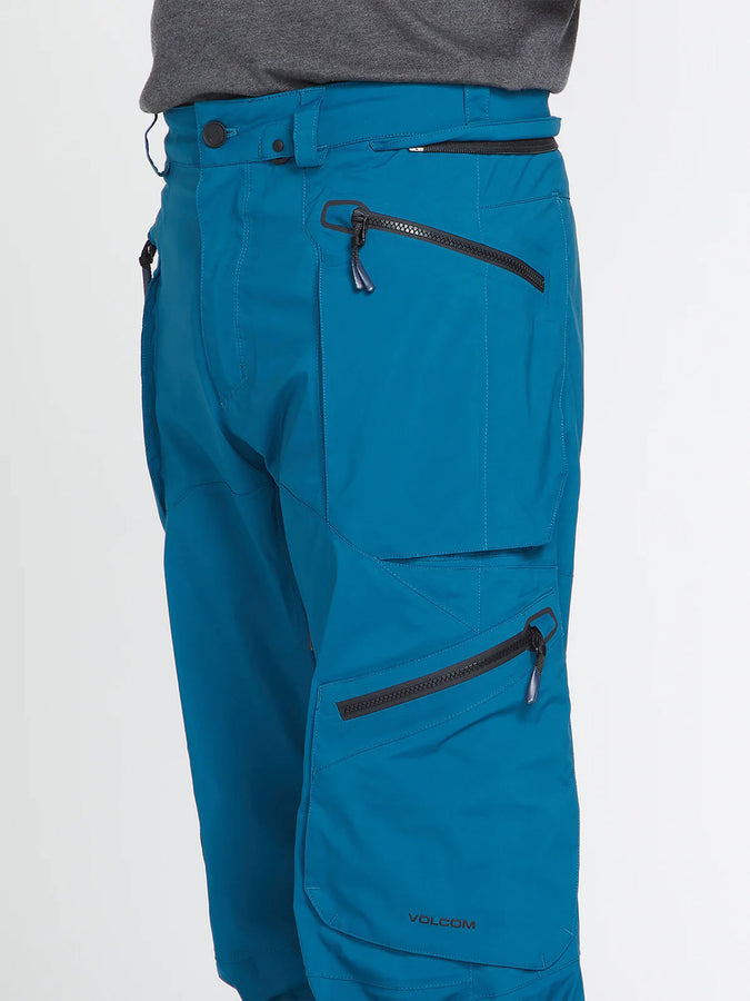 Volcom Guch Stretch Gore-Tex Snowboard Pants 2023 | SLATE BLUE (SLB)