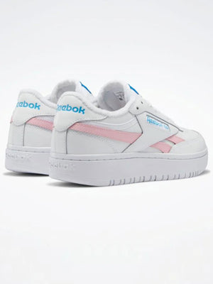 Reebok Spring 2023 Club C Double Revenge White/Pink/Aqua Shoes