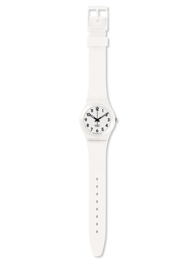 Swatch Just White Soft Watch | WHITE