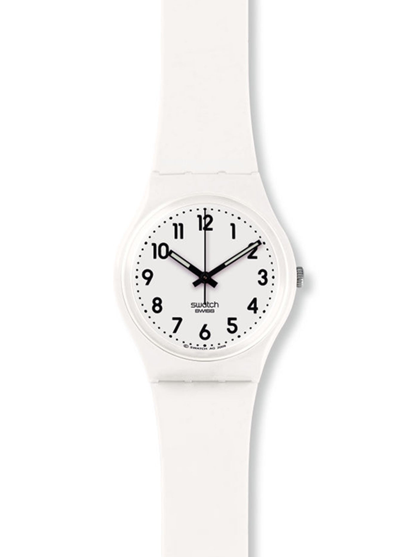 Swatch Just White Soft Watch