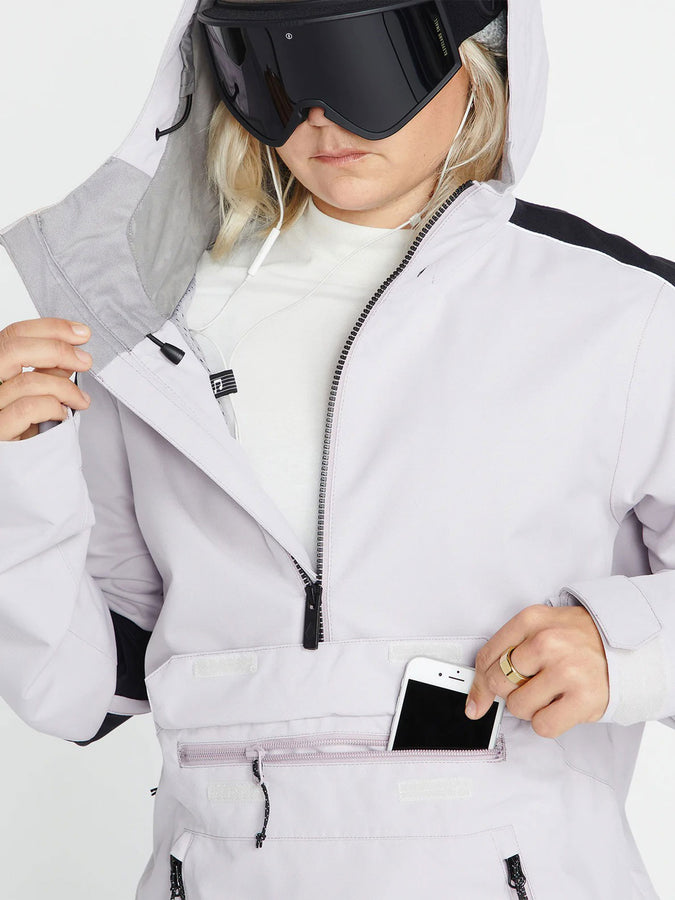 Volcom Mirror Pullover Snowboard Jacket 2023 | AMETHYST SMOKE (AMS)