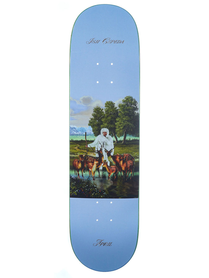 April Ish Cepeda Geographic 8.25 Skateboard Deck | BLUE