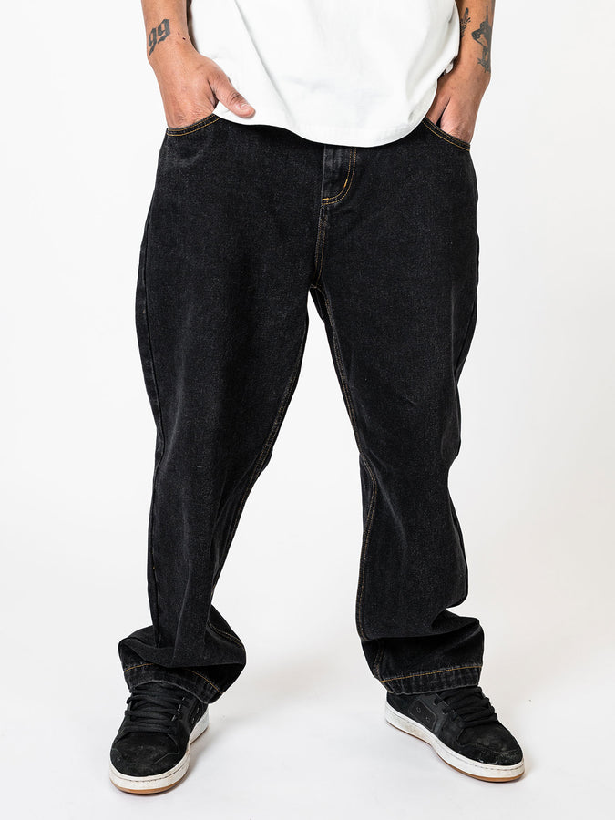 Loviah Baggy Jeans | BLACK WASHED