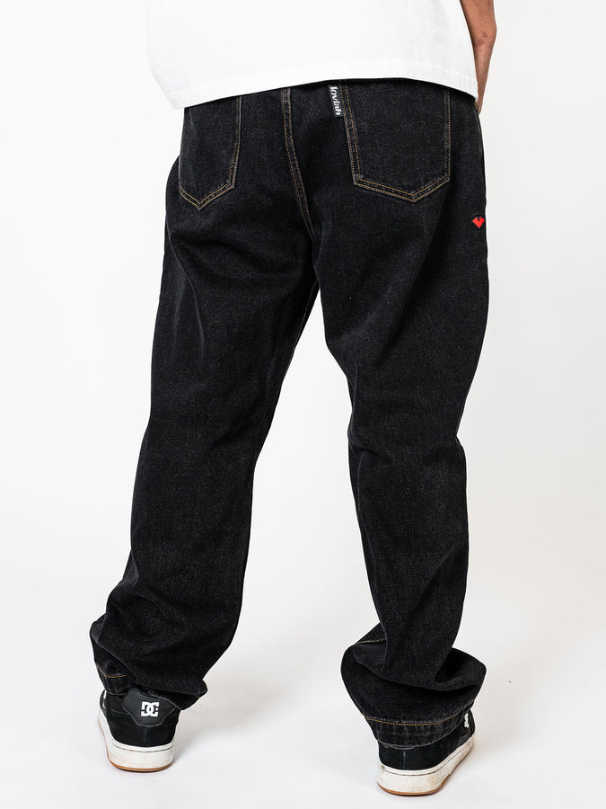 Loviah Baggy Jeans | BLACK WASHED