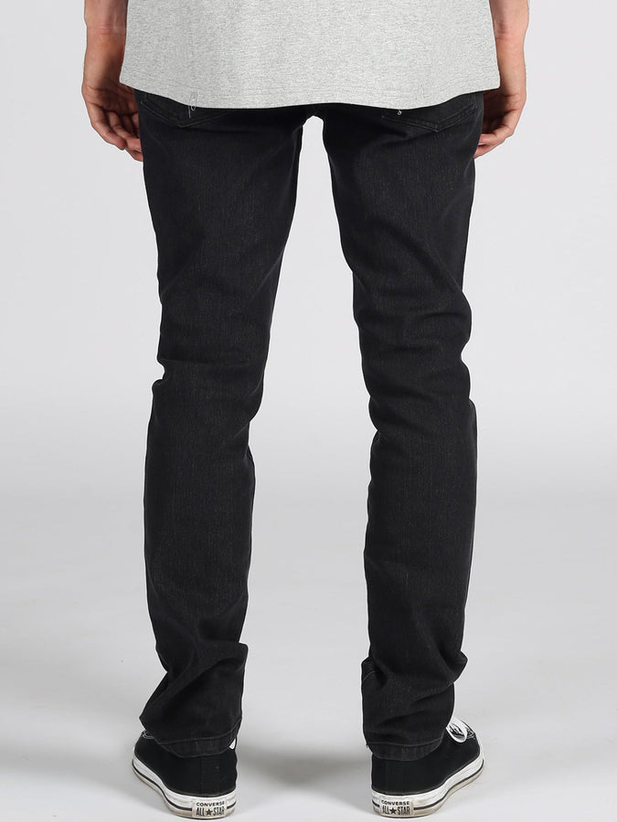Lira Newport Denim Jeans | DARK BLACK
