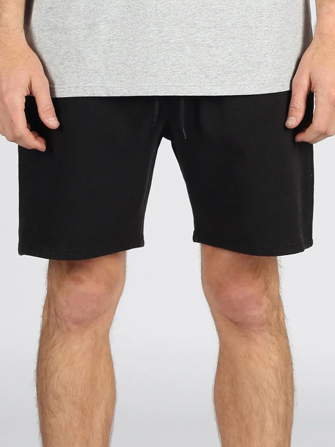Lira Fleece Jogger Shorts | BLACK