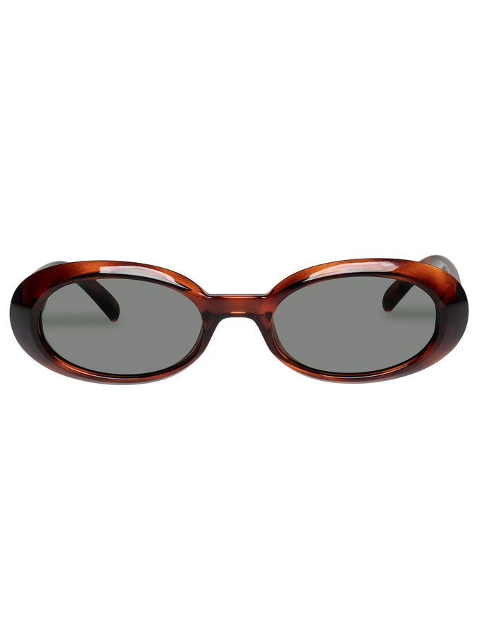 Le Specs Work It! Sunglasses | TOFFEE TORT/GREEN MONO
