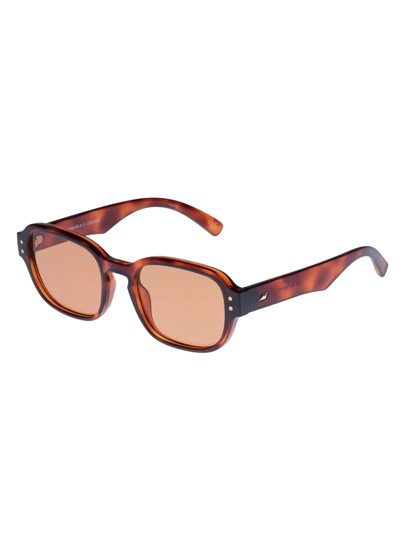 Le Specs Unthinkable Toffee Tort/Amber Tint Sunglasses