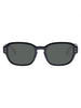 Le Specs Unthinkable Black/Green Mono Sunglasses