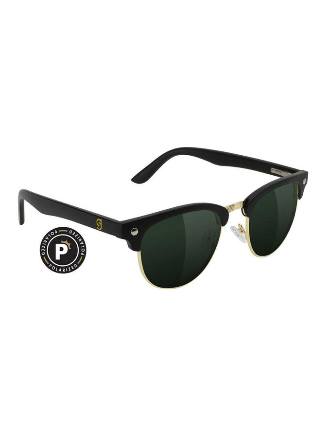 Glassy Morrison Premium Polarized Sunglasses | BLACK/GREEN POL
