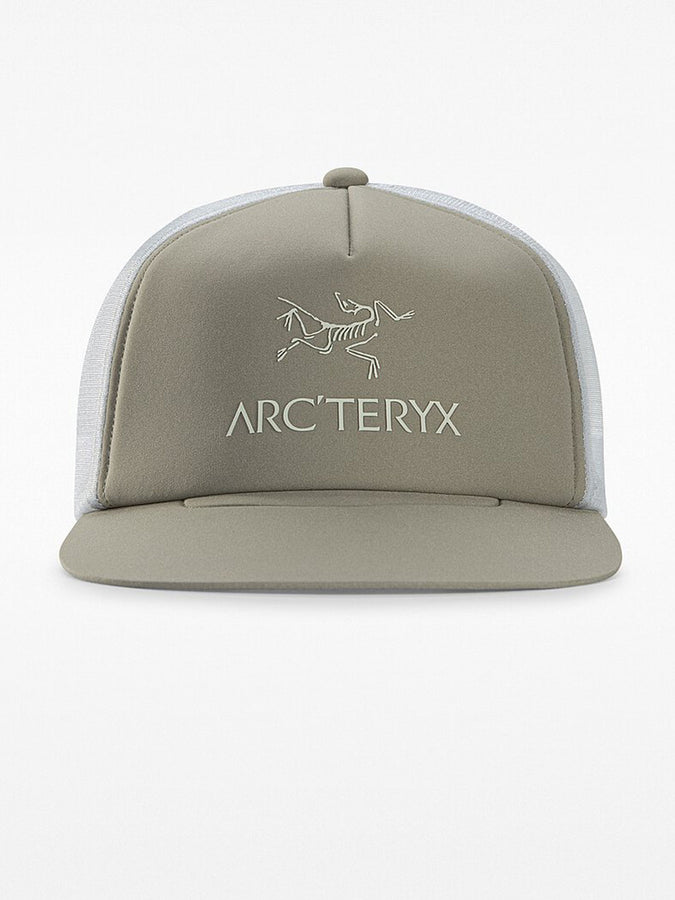 Arcteryx Logo Flat Brim Trucker Hat | FORAGE