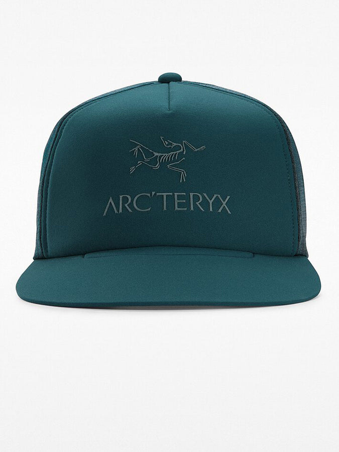 Arcteryx Logo Flat Brim Trucker Hat | LABYRINTH
