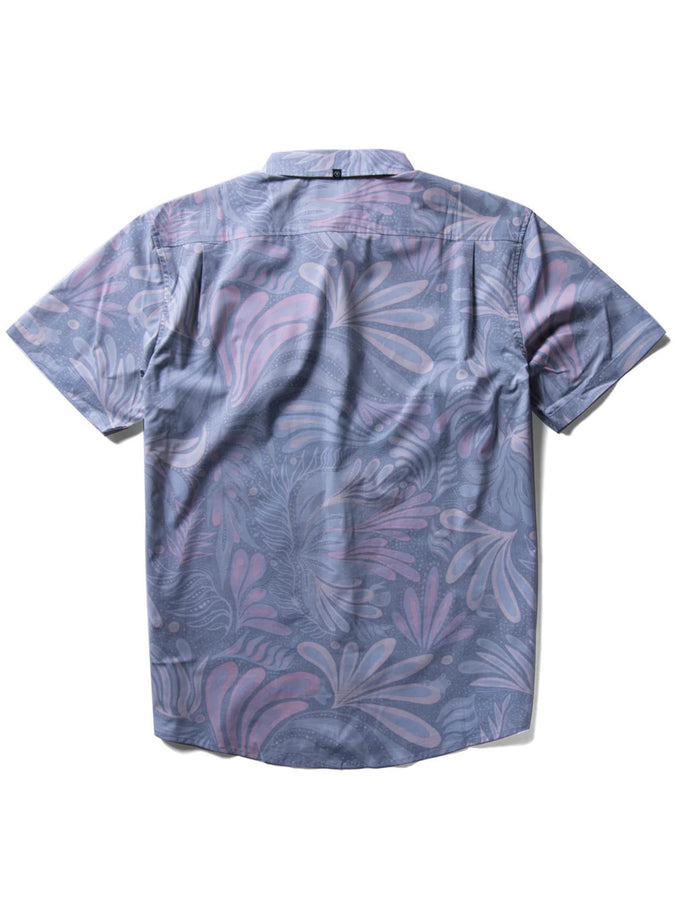 Vissla Spring 2023 Jungle Night Short Sleeve Buttondown Shirt | PHANTOM (PHA)
