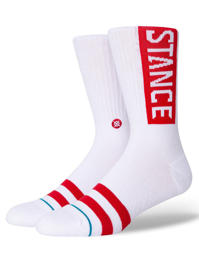 Stance Og Socks | WHITE RED (WHR)