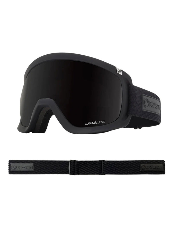 Dragon D3 OTG Snowboard Goggle 2023 | MIDNIGHT/MIDNIGHT