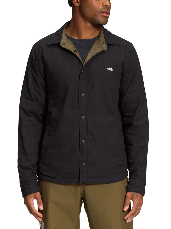 The North Face Winter 2023 Fort Point Insulated Jacket |  TNF BLACK/MIL OLIVE (4Q6)