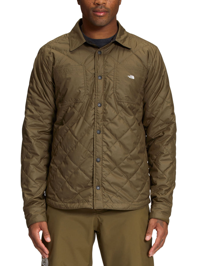 The North Face Winter 2023 Fort Point Insulated Jacket |  TNF BLACK/MIL OLIVE (4Q6)